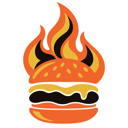 Flame Club flame-burger mark